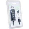 LAMTECH 4-PORT USB HUB BLACK - (LAM021479)