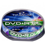 ESPERANZA DVD+R TITANIUM 8.5GBX8 DL CAKE BOX 10PCS - (1249)