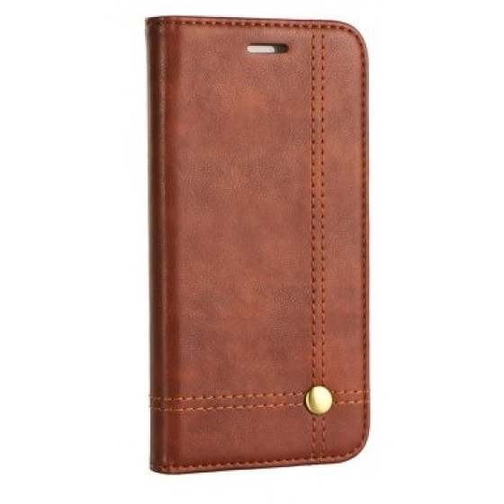SENSO CLASSIC STAND BOOK SAMSUNG A8 2018 brown - (SECLSAMA518BR)