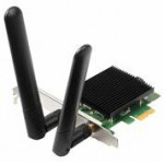 EDIMAX WLAN PCIE ADAPTERAX3000 WiFi6 DUAL BAND and Bluetooth 5.0 PCIE Adapter LOW PROFILE - (EW-7833-AXP)