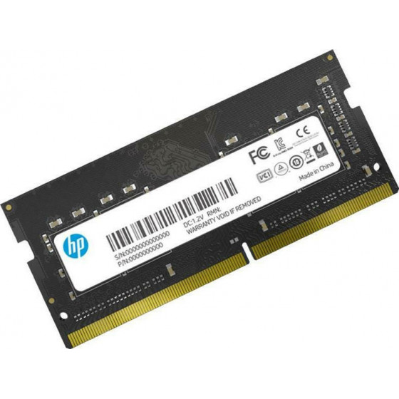 HP RAM SODIMM 4GBDDR4 2666MHz CL19 SINGLE TRAY 5YW - (7EH97AA)