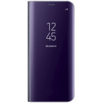 SENSO CLEAR BOOK SAMSUNG A8 2018 purple - (SECLBSAMA818P)