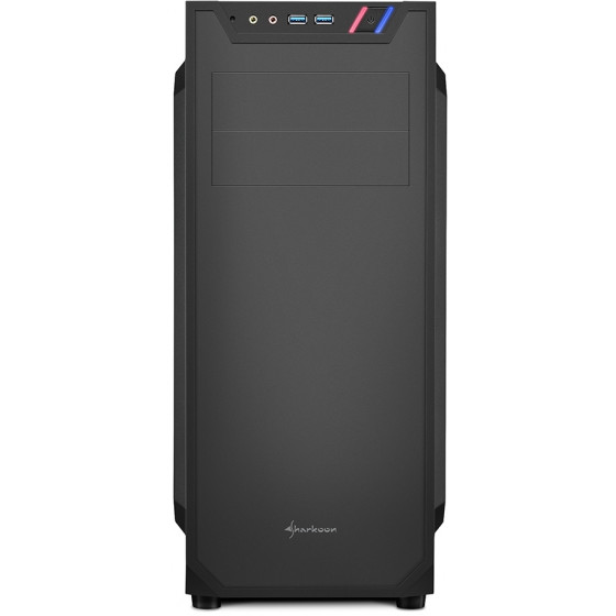 SHARKOON Midi Tower no PSU Black - (VS7)