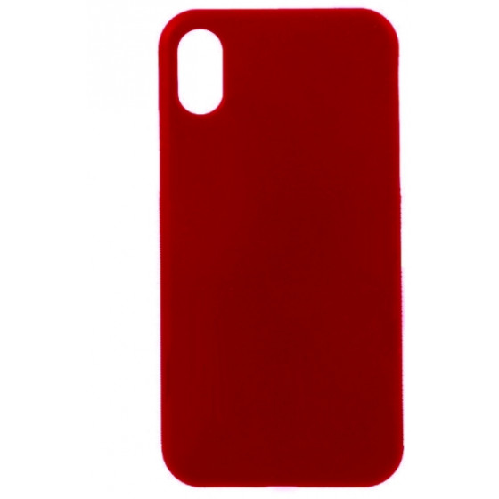 SENSO FLEX IPHONE X XS red backcover - (SEFLIPXR)