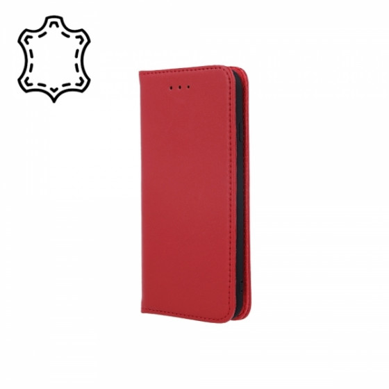 SENSO GENUINE LEATHER STAND BOOK XIAOMI REDMI NOTE 8T maroon - (SGLXIARN8TM)