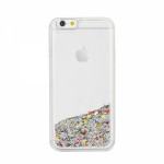 SENSO GLITTER SAND IPHONE 7 / 8 / SE 2020 silver backcover - (SGSIPH7S)