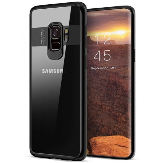 SENSO HYBRID SAMSUNG S9 black backcover - (SENHYBSAMS9B)