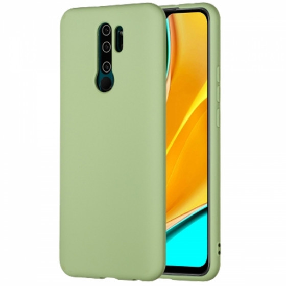 SENSO LIQUID XIAOMI REDMI 9 green backcover - (SELIXIAR9G)