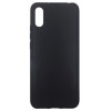 SENSO SOFT TOUCH XIAOMI REDMI 9A / 9AT black backcover - (SESTXIAR9AB)
