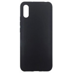 SENSO SOFT TOUCH XIAOMI REDMI 9A / 9AT black backcover - (SESTXIAR9AB)