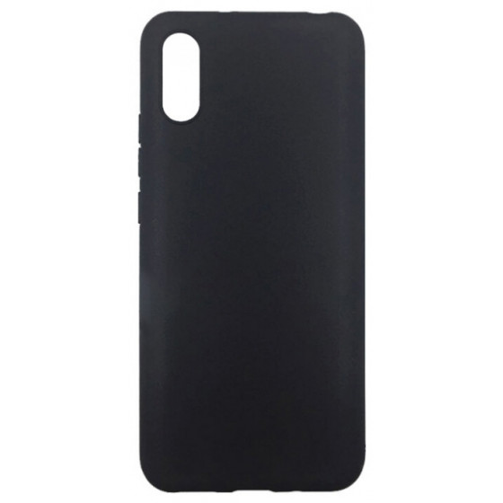 SENSO SOFT TOUCH XIAOMI REDMI 9A / 9AT black backcover - (SESTXIAR9AB)
