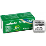 MURATA �������� Silver Oxide ��� ������� SR41 1.55V No 392/384 10��� - (MR-SR41WSW)