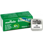 MURATA �������� Silver Oxide ��� ������� SR936SW 1.55V No394 10��� - (MR-SR936SW)