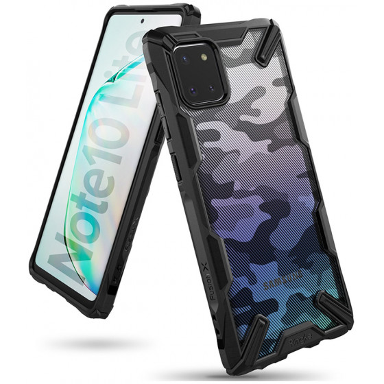 Ringke Fusion X Galaxy Note 10 Lite Camo Black - (XDSG0028)