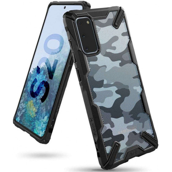 Ringke Fusion X Galaxy S20 Camo Black - (XDSG0025)