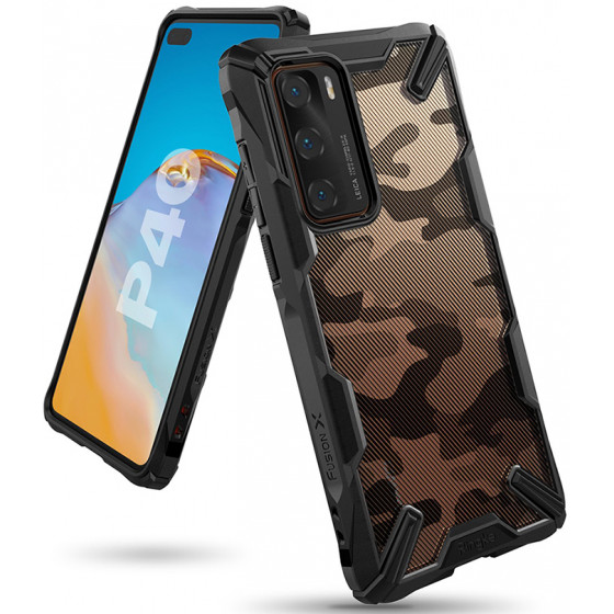 Ringke Fusion X Huawei P40 Camo Black - (XDSG0031)