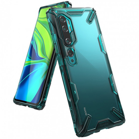 Ringke Fusion X Xiaomi Mi Note 10/10 Pro Turquoise Green - (FXXI0016)