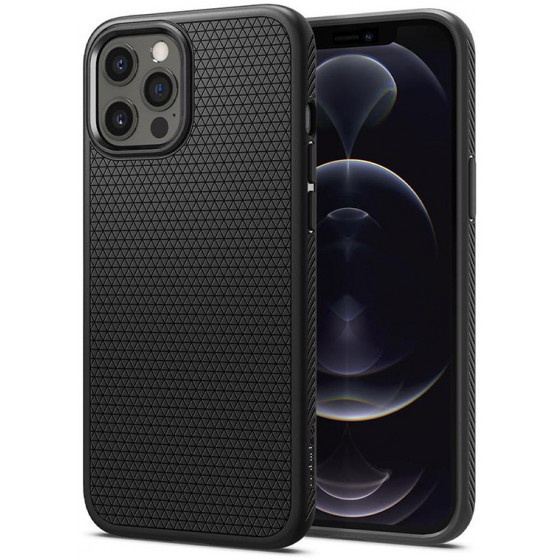 Spigen Liquid Air iPhone 12 Pro Max Matte Black - (ACS01617)