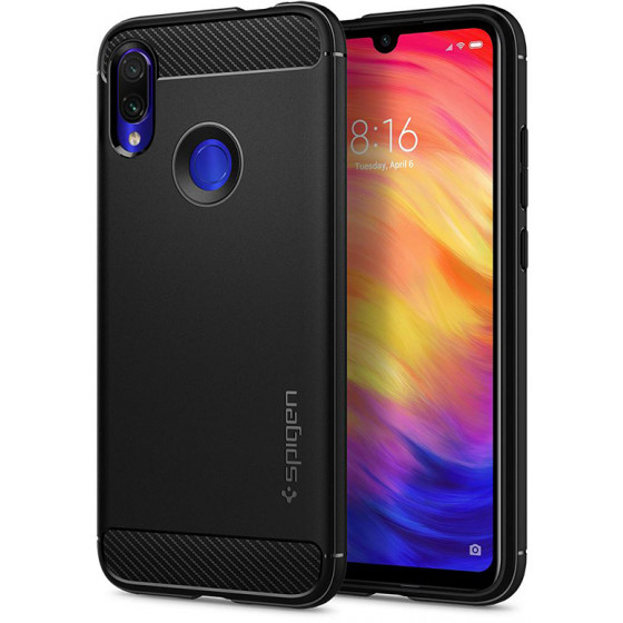 Spigen Rugged Armor Xiaomi Redmi Note 7 Matte Black - (S34CS26086)