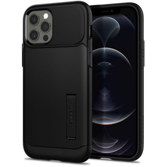 Spigen Slim Armor iPhone 12/12 Pro Black - (ACS01523)
