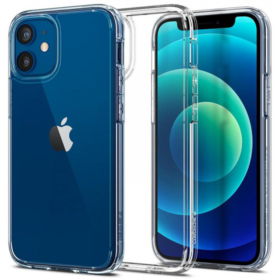 Spigen Ultra Hybrid iPhone 12 Mini Crystal Clear - (ACS01745)