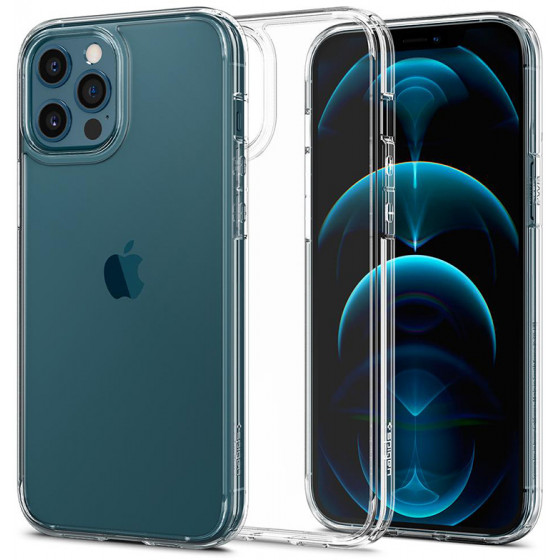 Spigen Ultra Hybrid iPhone 12/12 Pro Crystal Clear - (ACS01702)