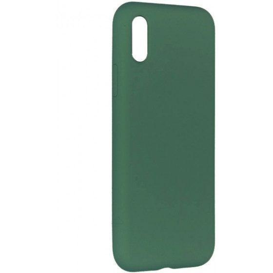 SENSO LIQUID IPHONE X XS forest green backcover - (SELIIPHXFG)