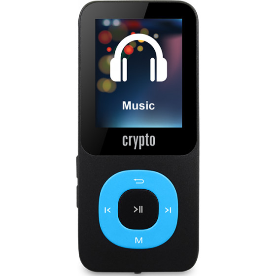 CRYPTO MP3 MP1800 PLUS 64GB BLACK/BLUE - (W015989)