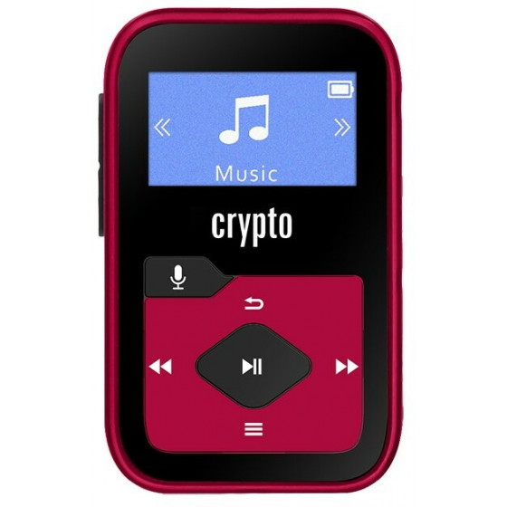 CRYPTO MP3 MP330 PLUS 64GB BLACK/RED - (W016040)