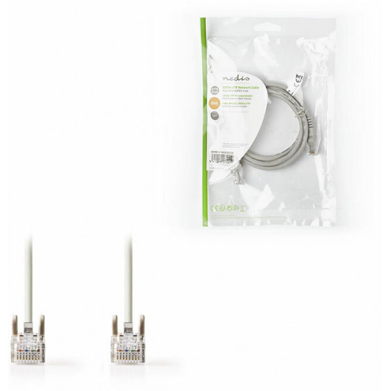 NEDIS CCGP85100GY10 Cat 5e UTP Network Cable RJ45 Male - RJ45 Male 1.0 m Grey