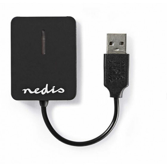 NEDIS CRDRU2300BK Card Reader Multicard USB 2.0