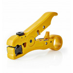 NEDIS CSGG49520YE Coax Cable Stripper RG59 - RG6 - RG7 - RG11