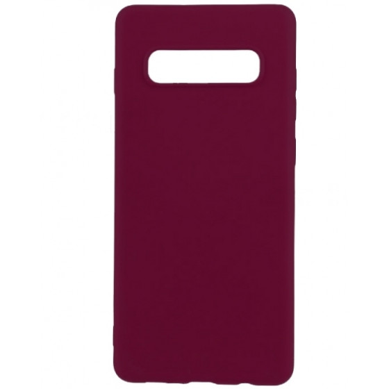SENSO LIQUID SAMSUNG S10e maroon backcover - (SELISAMS10EM)