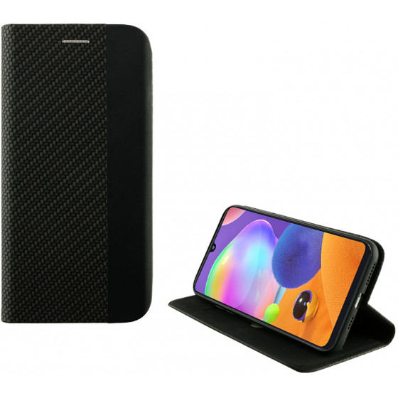 IDOL 1991 ���� SAMSUNG A31 A315 ELITE ANTI-RFID BOOK STAND BLACK - (5205308272479)