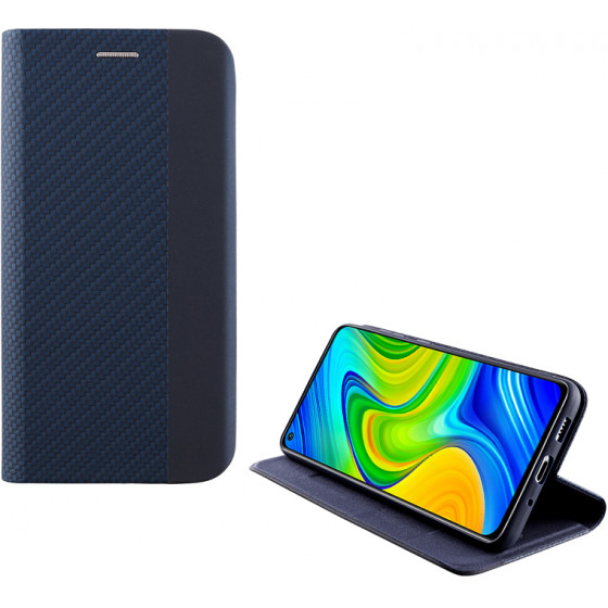 IDOL 1991 ���� XIAOMI REDMI NOTE 9 ELITE ANTI-RFID BOOK STAND BLUE - (5205308272547)