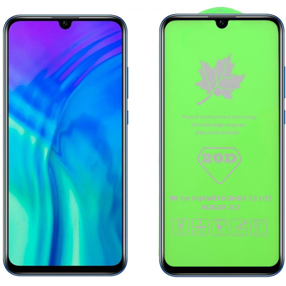 IDOL 1991 TEMPERED GLASS HONOR 20 LITE/HONOR 20E 9H 0.25mm 20D FULL GLUE SEMI CURVED BLACK - (5205308270505)
