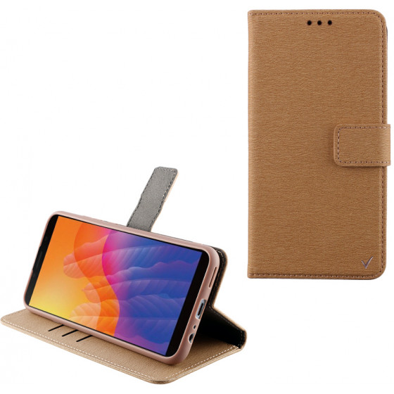 VOLTE-TEL ���� HUAWEI Y5P ALLURE MAGNET BOOK STAND CLIP GOLD - (5205308269837)