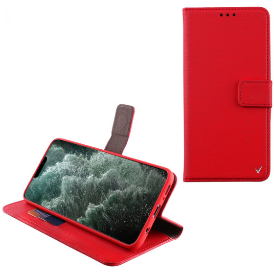 VOLTE-TEL ���� IPHONE 12 PRO MAX ALLURE MAGNET BOOK STAND CLIP RED - (5205308272165)