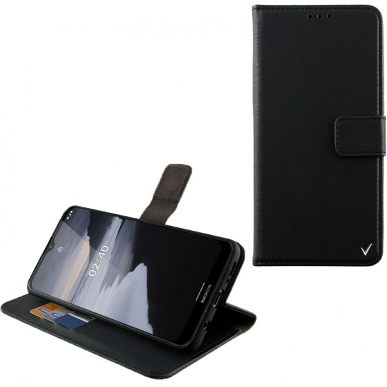 VOLTE-TEL ���� NOKIA 2.4 ALLURE MAGNET BOOK STAND CLIP BLACK - (5205308279027)