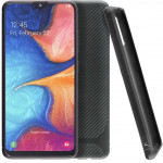 VOLTE-TEL ���� SAMSUNG A20e A202 CARBON RUGGED CAMERA PROTECTIVE BLACK - (5205308278617)