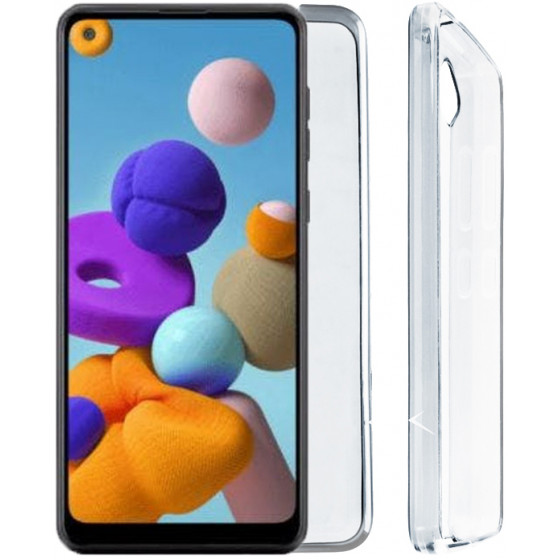 VOLTE-TEL ���� SAMSUNG A21 A215 SLIMCOLOR AIR TPU ������� - (5205308265594)