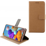 VOLTE-TEL ���� SAMSUNG A21s A217 ALLURE MAGNET BOOK STAND CLIP GOLD - (5205308268281)