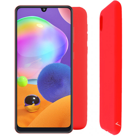 VOLTE-TEL ���� SAMSUNG A31 A315 SILICON TPU CAMERA GUARD RED - (5205308271441)