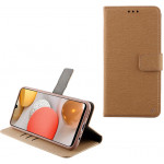 VOLTE-TEL ���� SAMSUNG A42 5G A426 ALLURE MAGNET BOOK STAND CLIP GOLD - (5205308279072)