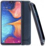 VOLTE-TEL ���� SAMSUNG A20e A202 CARBON RUGGED CAMERA PROTECTIVE BLUE - (5205308278624)
