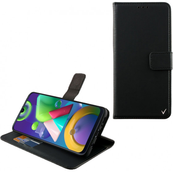 VOLTE-TEL ���� SAMSUNG M21 M215 ALLURE MAGNET BOOK STAND CLIP BLACK - (5205308279096)