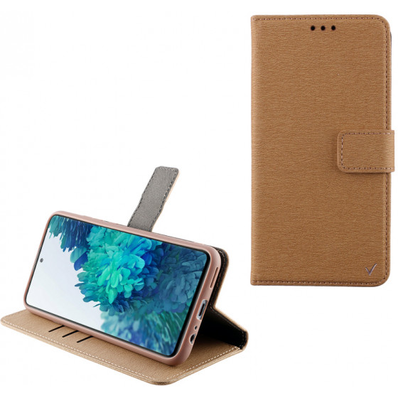 VOLTE-TEL ���� SAMSUNG S20 FE 4G G780/S20 FE 5G G781 ALLURE MAGNET BOOK STAND CLIP GOLD - (5205308279119)