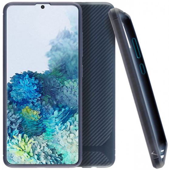 VOLTE-TEL ���� SAMSUNG S20 PLUS G985 CARBON RUGGED CAMERA PROTECTIVE BLUE - (5205308278877)