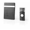 NEDIS DOORB212BK Wireless Doorbell Set Battery Powered 36 Melodies