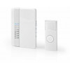 NEDIS DOORB223CWT Wireless Doorbell Set Mains Powered 36 Melodies